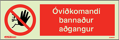 Jalite skilti Jalite neyðarmerki