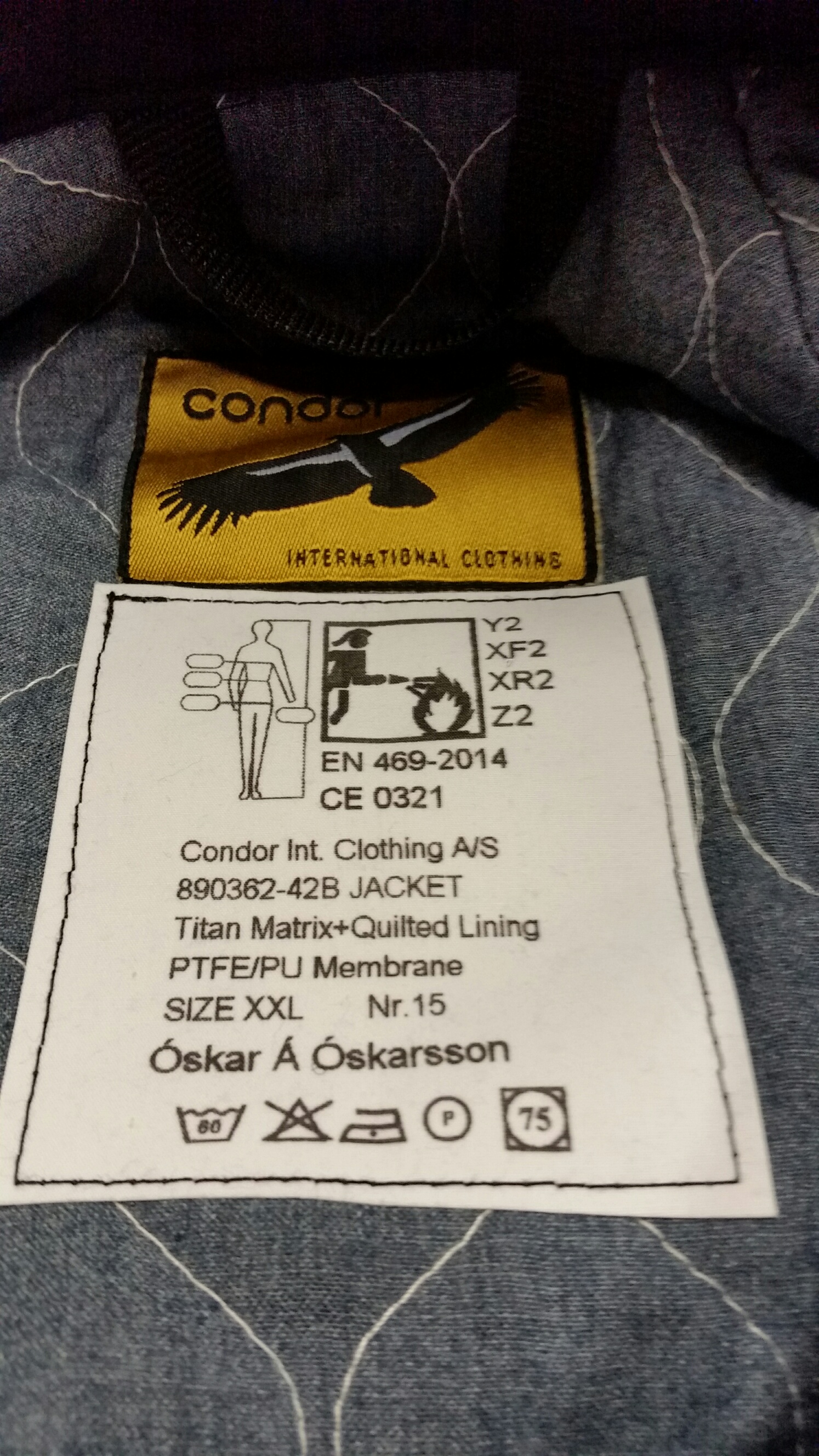Condor merking