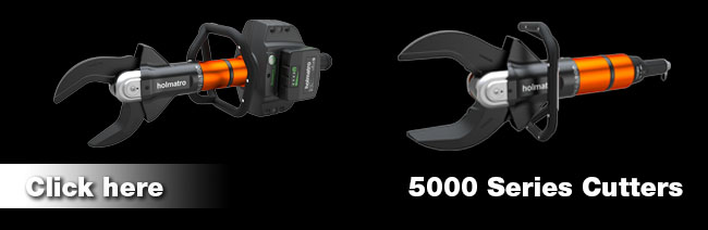 Nýjar gerðir af Holmatro klippum Holmatro 5000 klippur