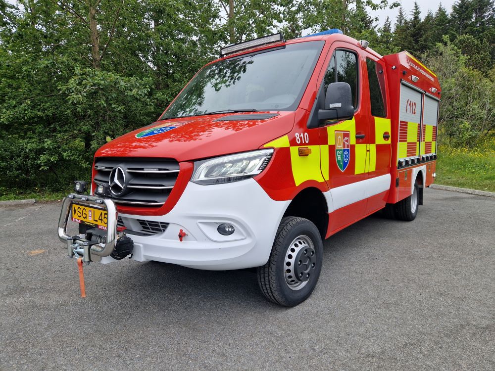 SHS Slökkvibifreið Mercedes Sprinter slökkvibifreið