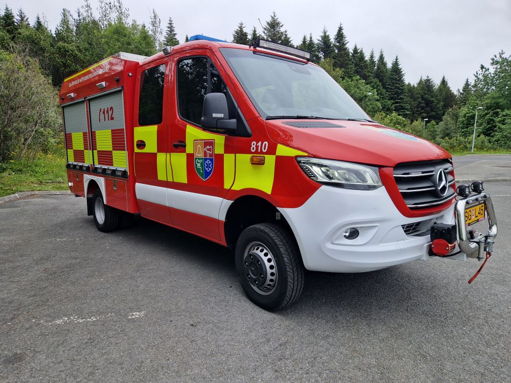 SHS Slökkvibifreið MB Sprinter slökkvibifreið