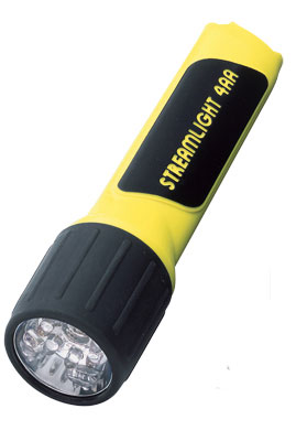 Streamlight 4AA ProPolymer díóðuljós 4AA Díóðu hand/hjálmaljós
