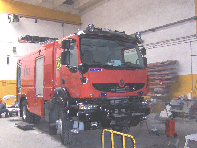 TLF6000/200 í verksmiðju