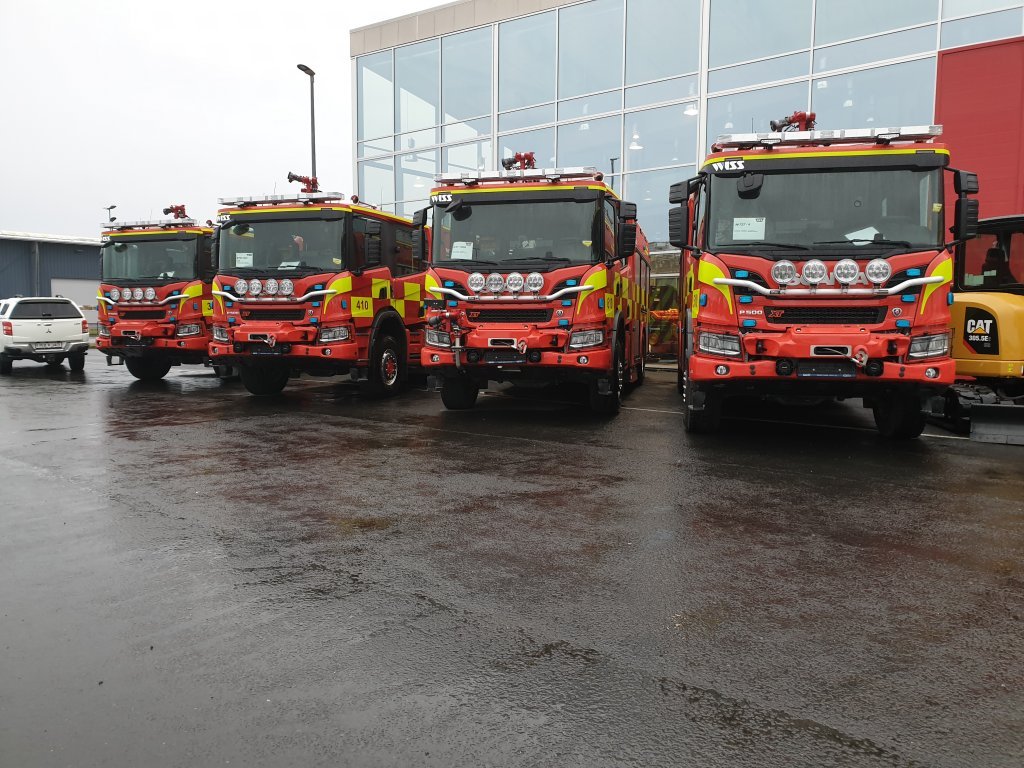 Slökkvilið höfuðborgarsvæðisins 2019 Wiss Slökkvibifreiðar