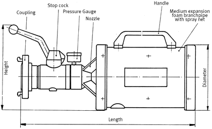 KR-M4 Total Millifroðustútur m/loka