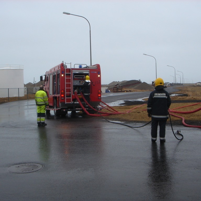 Dæluæfing í Þorlákshöfn