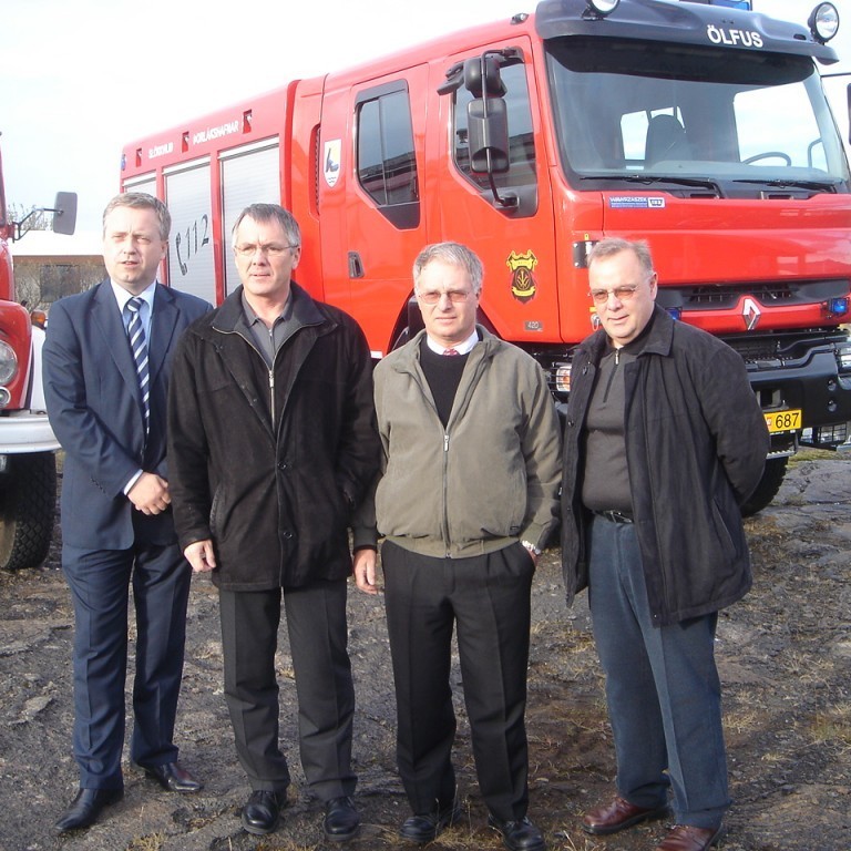 Brunamála-. bæjar-, slökkviliðs- og framkvæmdastjóri