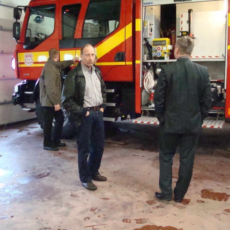 Benjamín og brunamálastjóri