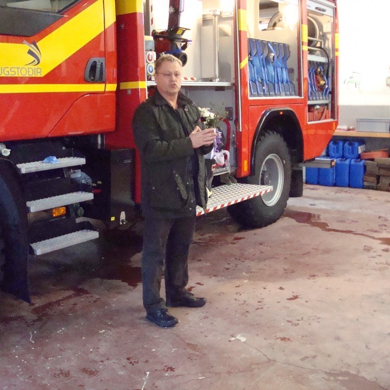 Sveitarstjóri ávarpar