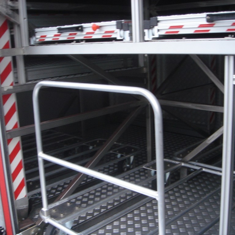 Vagn undir Trelltent búnað