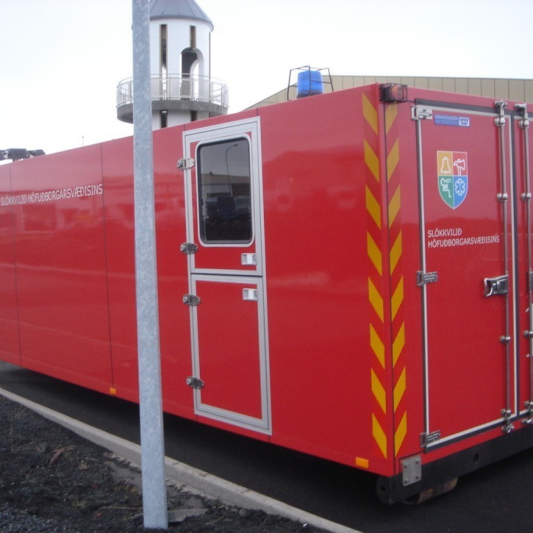 Reykköfunartækjagámur