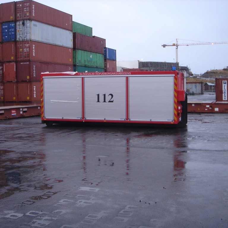 Björgunartækjagámurinn