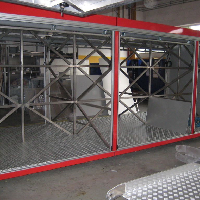 Prófílstífun í gám