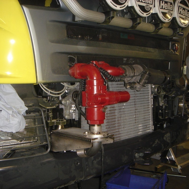 1.900 l/mín úðabyssa á stuðara