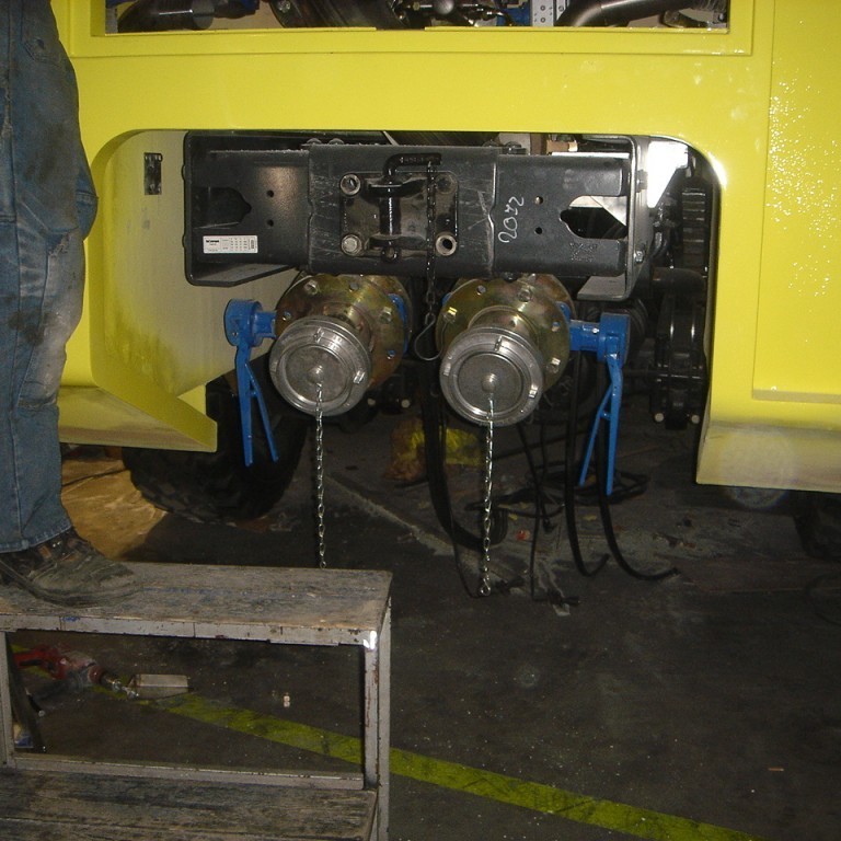 Inntökin að aftan 2 x 4