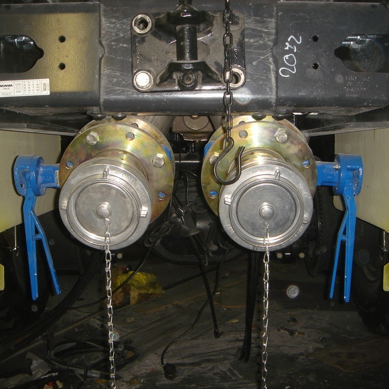 Inntök á dælu 2 x 4