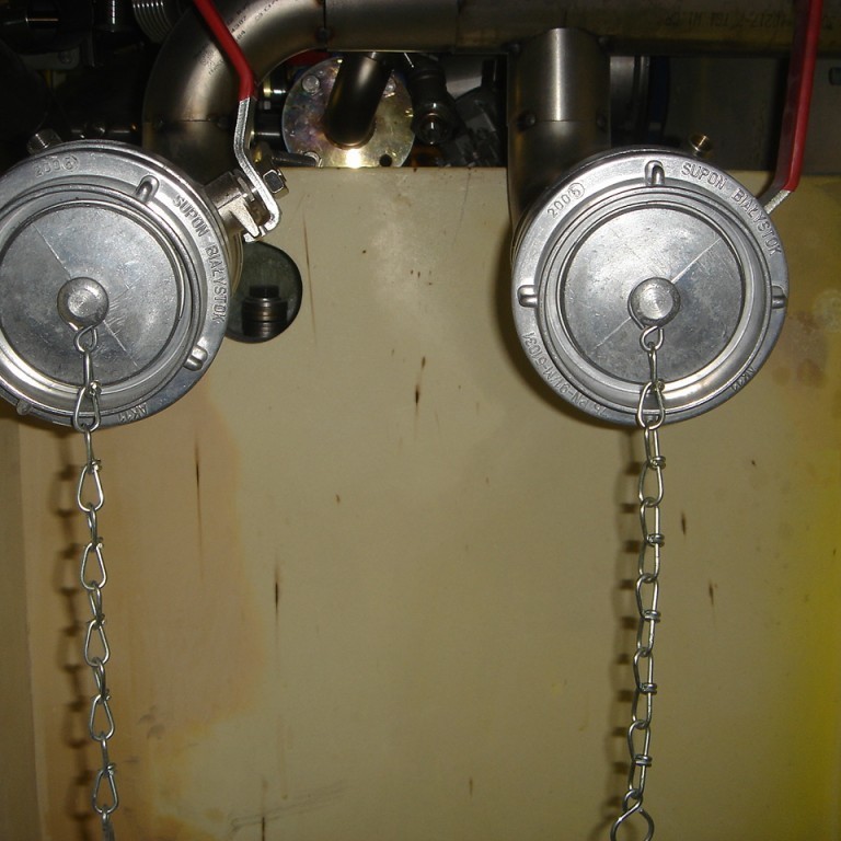 Inntök á vatnstank 2 x 2 1/2