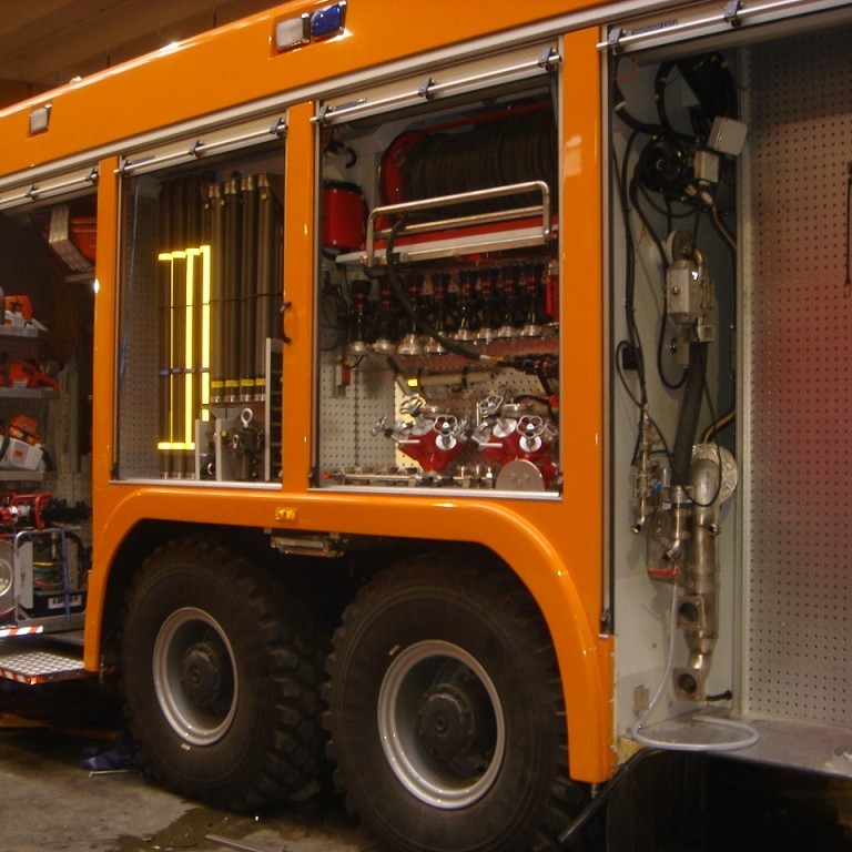 Almannavarnarbifreið fyrir Danaveldi