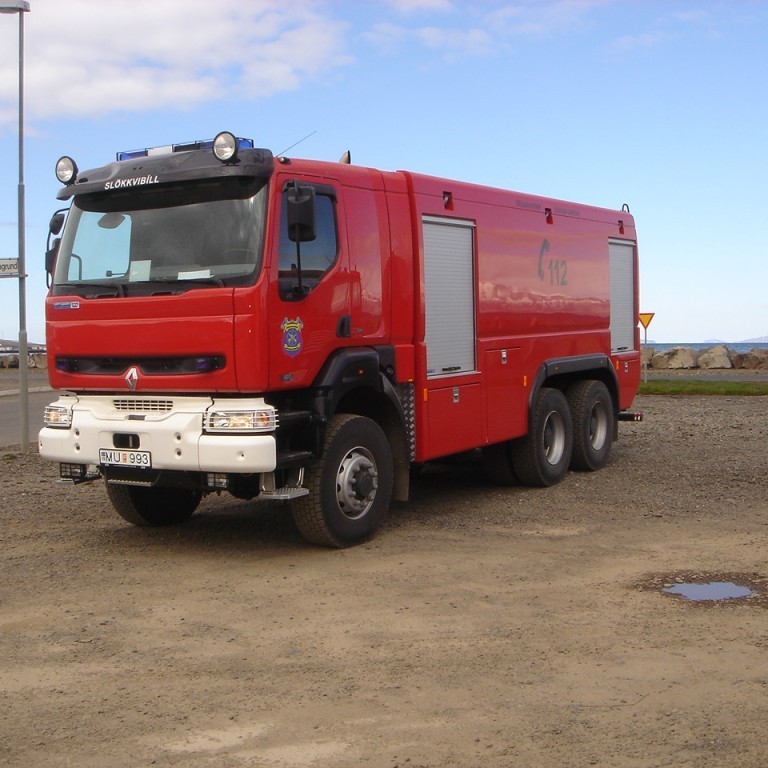 Bifreiðin komin á Sauðárkrók