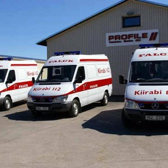 Profile sjúkrabifreiðar