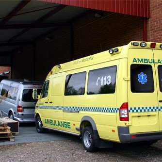 Profile sjúkrabifreiðar