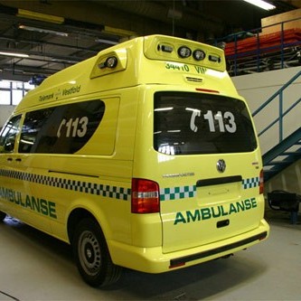 Profile sjúkrabifreiðar