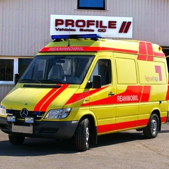 Profile sjúkrabifreiðar