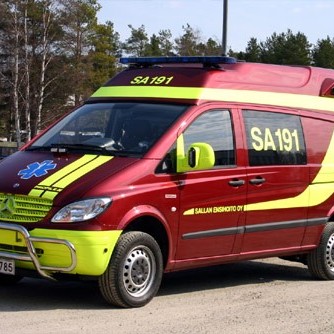 Profile sjúkrabifreiðar