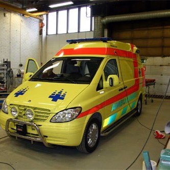 Profile sjúkrabifreiðar