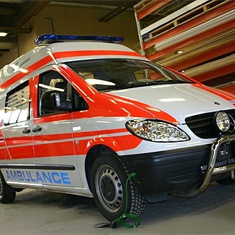 Profile sjúkrabifreiðar