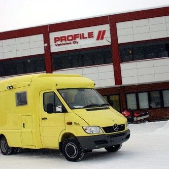 Profile sjúkrabifreiðar