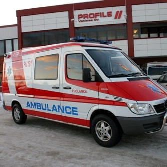 Profile sjúkrabifreiðar