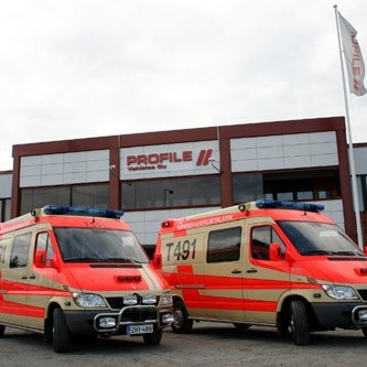 Profile sjúkrabifreiðar