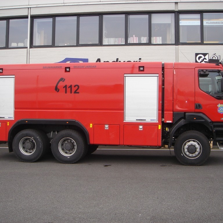 Slökkvibifreið Brunavarna Skagafjarðar