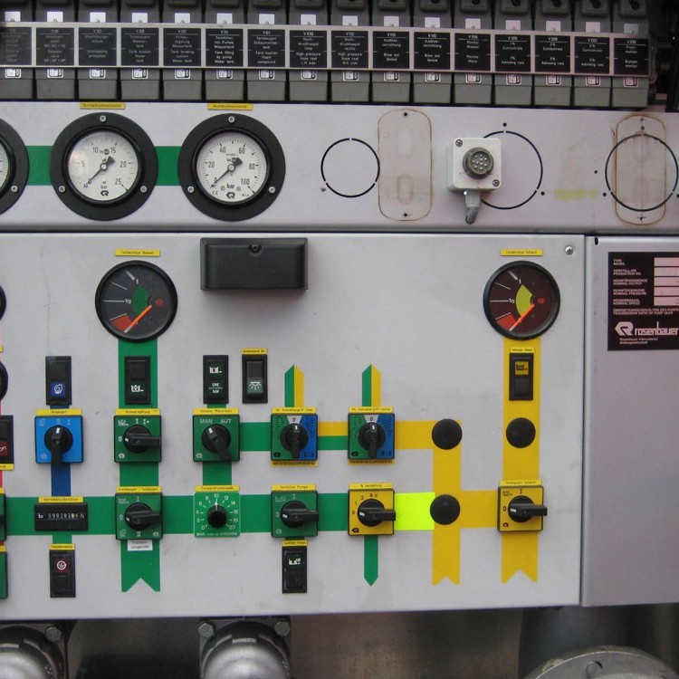 Dælustjórnborð SLF 5100/500/250