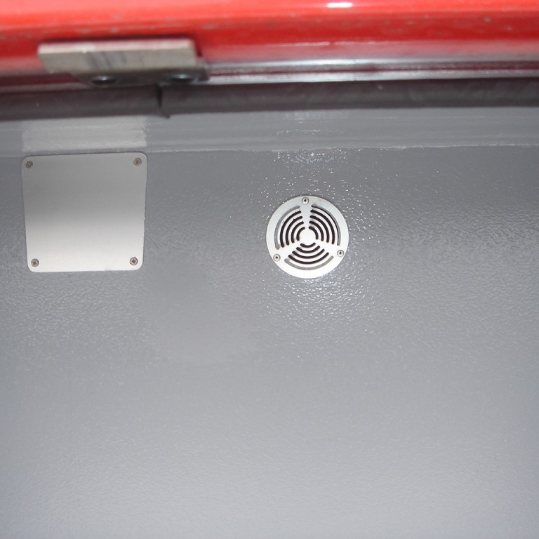 Túða frá hitablásara