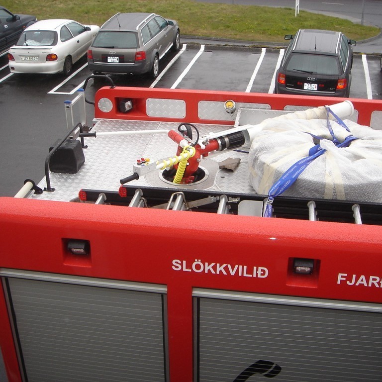 Úðabyssa á þaki 800 - 3.200 l/mín