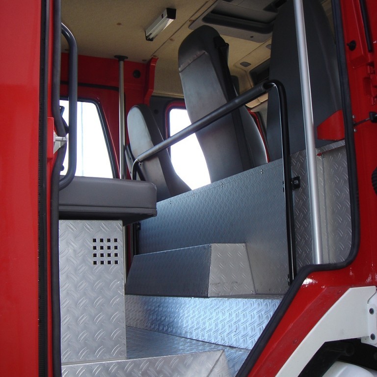 Séð inn í áhafnarhús