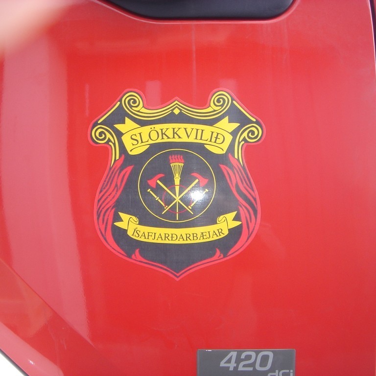 Merki Slökkviliðs Ísafjarðarbæjar