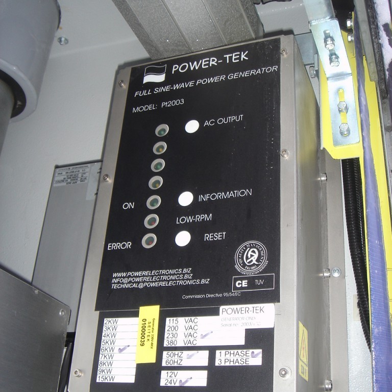 PowerTek rafall stýriborð