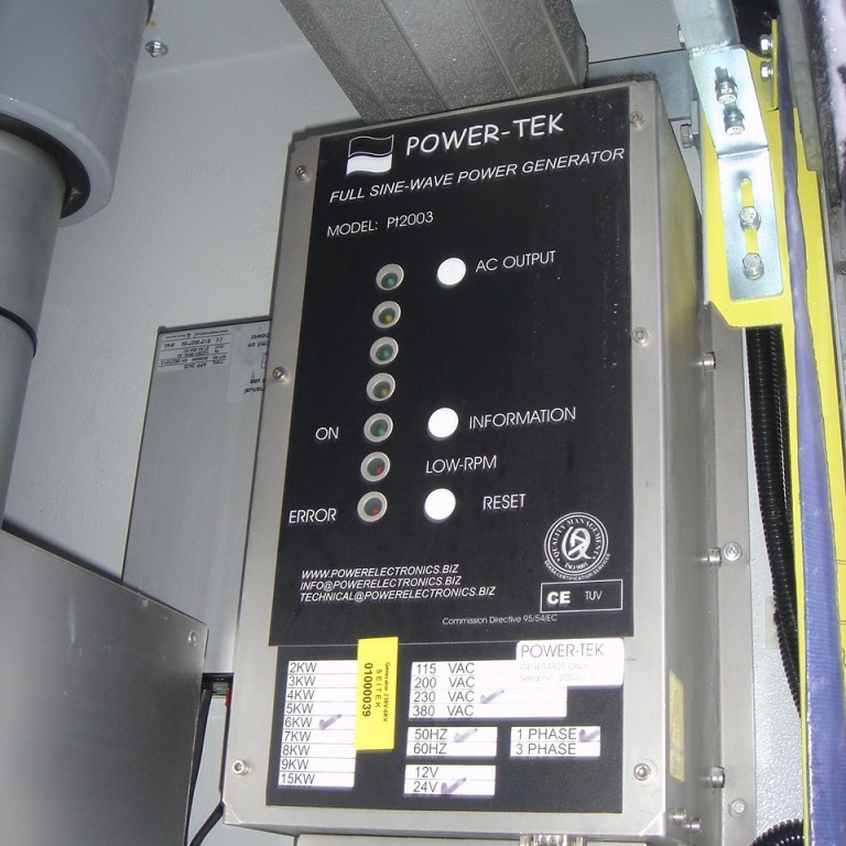 PowerTek rafall stýriborð