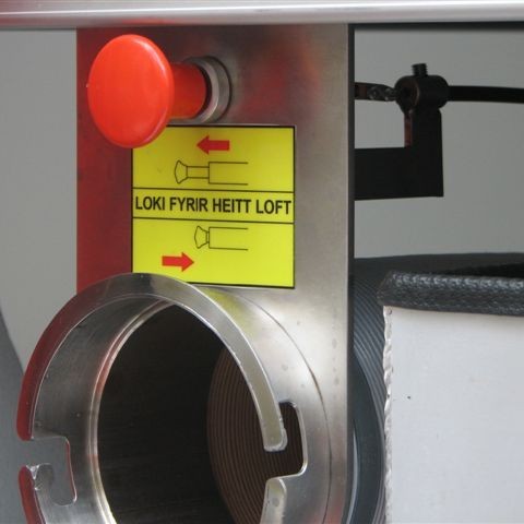 Úthlaup frá miðstöð fyrir barka