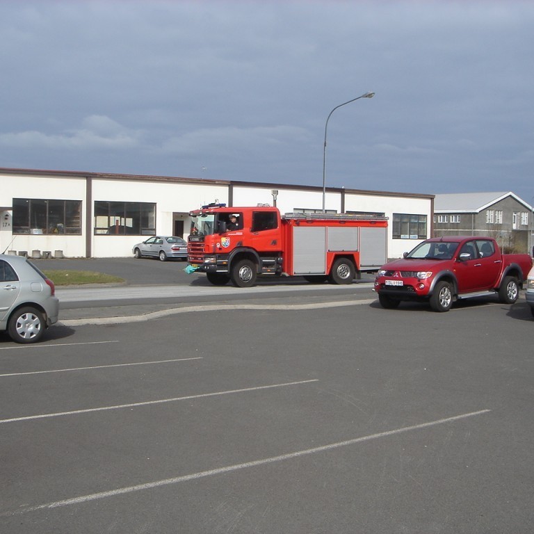 Næstsíðastur í röðinni