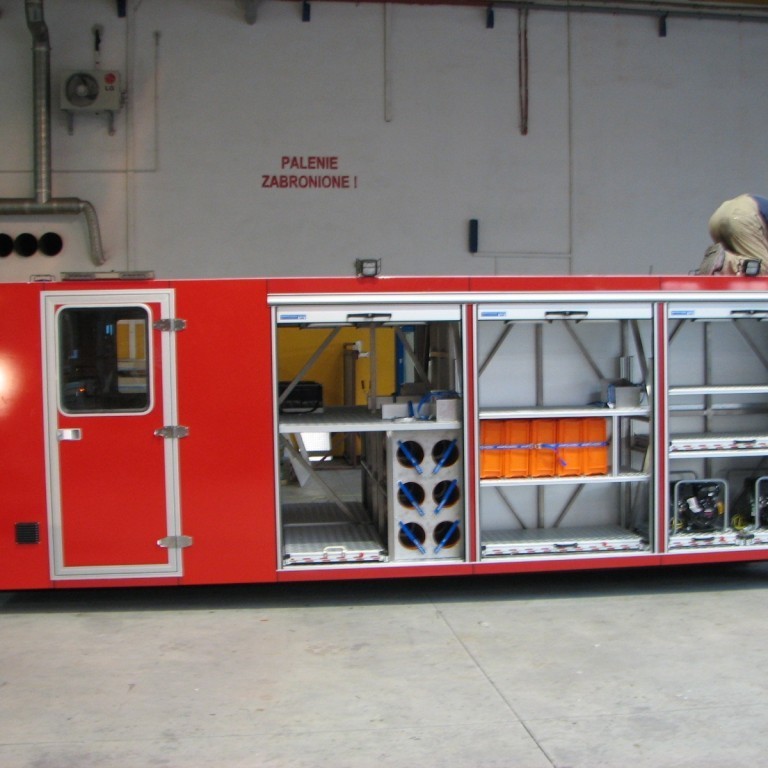 Gámur fyrir búnað