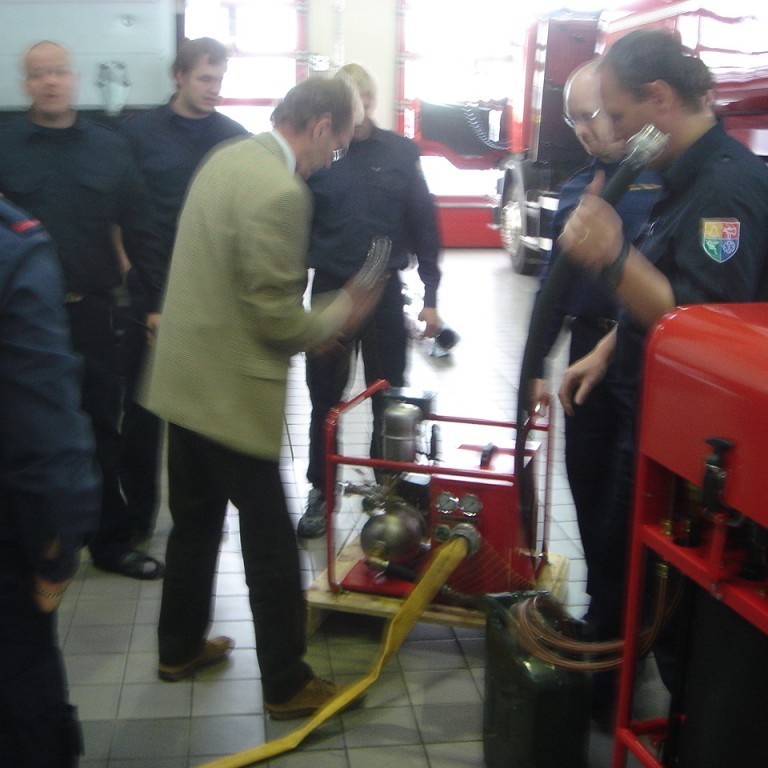 Cristher Fritzer gerir dælu klára