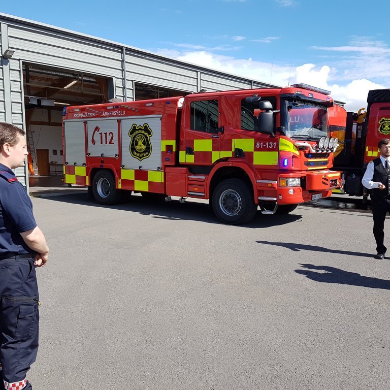 Við Björgunarmiðstöðina