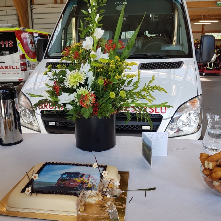 Afhendingarblómvöndurinn