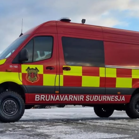 Áhafnar- og flutningsbifreið Brunavarna Suðurnesja