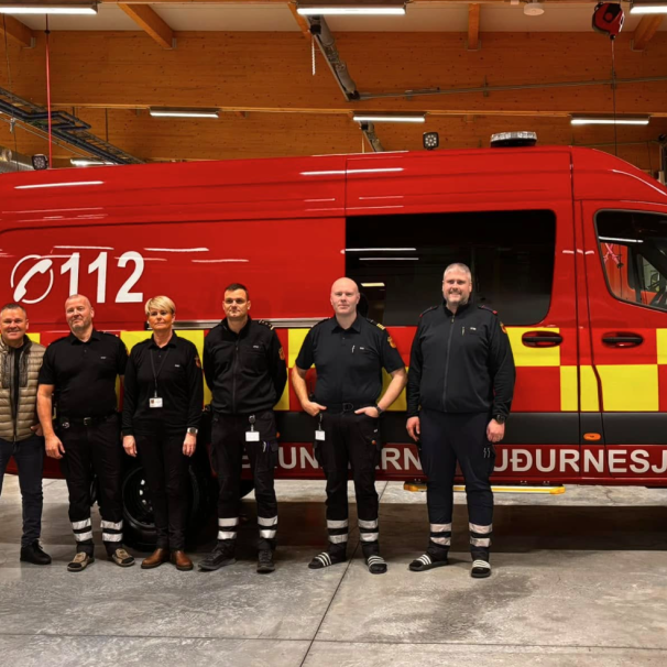 Áhafnar- og flutningsbifreið Brunavarna Suðurnesja