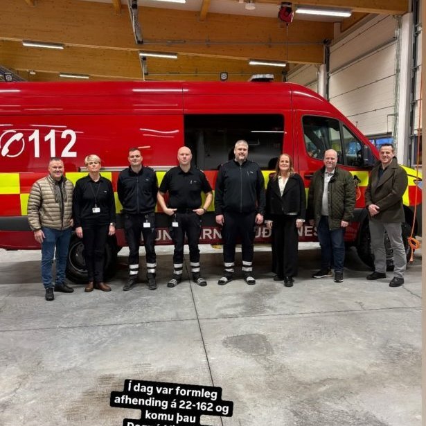 Áhafnar- og flutningsbifreið Brunavarna Suðurnesja